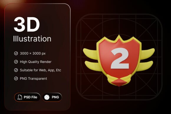 Badge 2nd Icon: A Modern Achievement Design