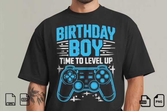 Birthday Boy Gamer T-Shirt: A Unique Fusion of Gaming and Celebration