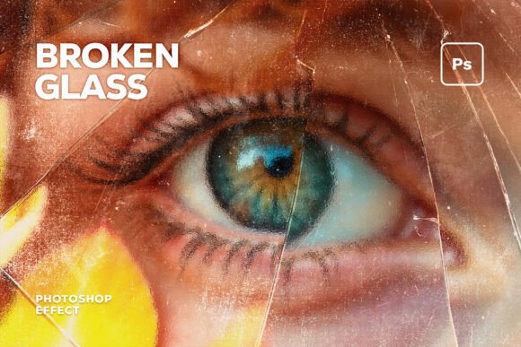Broken Glass Photo Effect: Transform Your Photography into a High-Tension Visual Narrative
