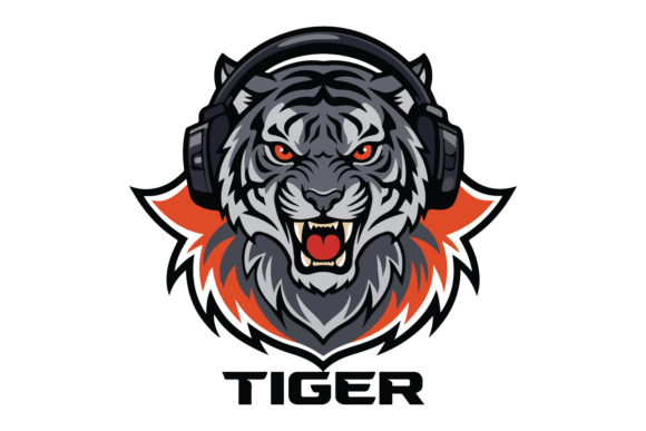 Cool Tiger Gamer Mascot Logo Design: A Fierce and Modern Branding Solution
