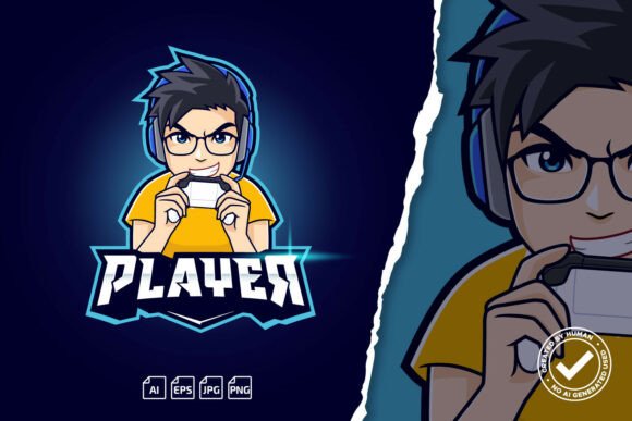 Esport Player Gamer Mascot Editable: A Versatile Tool for eSports Branding
