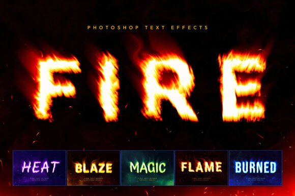 Fire Text Effects: Ignite Your Typography with Realistic Combustion