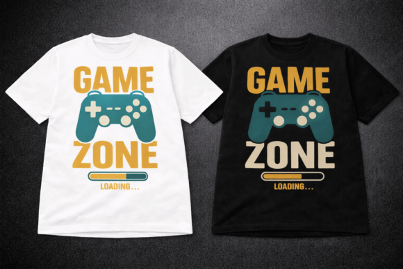 Game Zone Loading – Gamer T Shirt Design