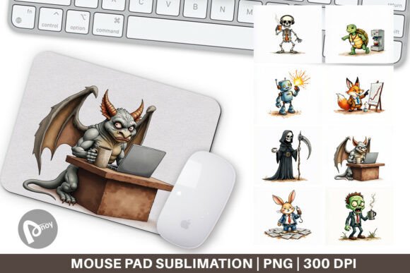 Office Zombie Mouse Pad: A Creative and Functional Addition to Your Workspace