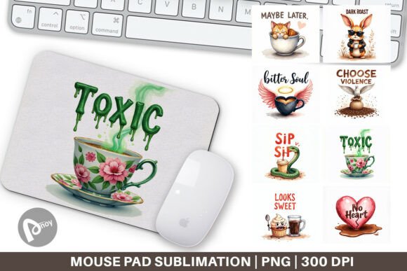 Snarky Coffee Mouse Pad
