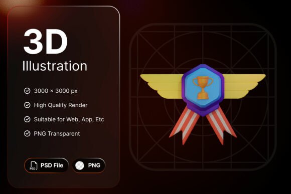 Trophy Achievement Icon