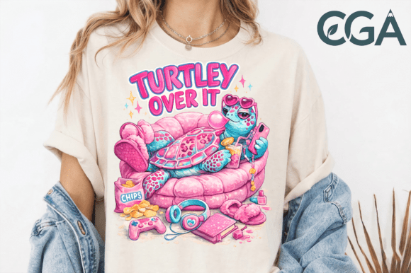 Turtley Were Feral Raccoon Png and Turtley Over It PNG: The Ultimate Sassy and Cozy Design for Creative Projects